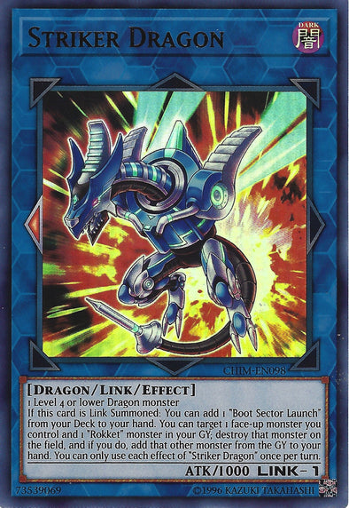 Striker Dragon - CHIM-EN098 - Ultra Rare - Unlimited available at 401 Games Canada