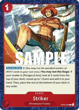 Striker - OP03-020 - Common available at 401 Games Canada