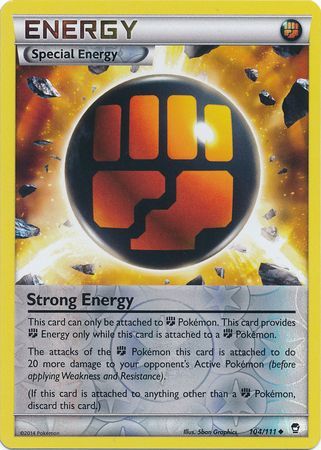 Strong Energy - 104/111 - Uncommon - Reverse Holo available at 401 Games Canada