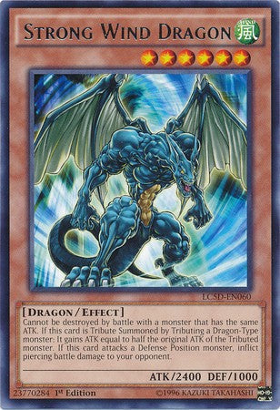 Strong Wind Dragon - LC5D-EN060 - Rare - 1st Edition available at 401 Games Canada