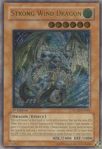 Strong Wind Dragon - RGBT-EN003 - Ultimate Rare - 1st Edition