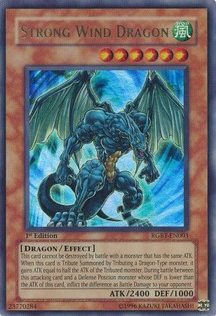 Strong Wind Dragon - RGBT-EN003 - Ultra Rare - 1st Edition available at 401 Games Canada