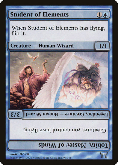 Student of Elements // Tobita, Master of Winds (CHK) available at 401 Games Canada