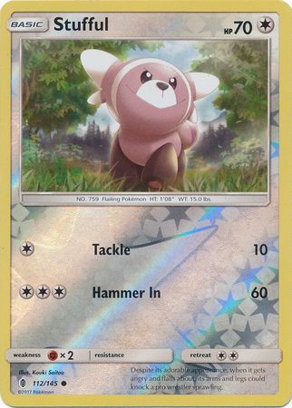 Stufful - 112/145 - Common - Reverse Holo available at 401 Games Canada