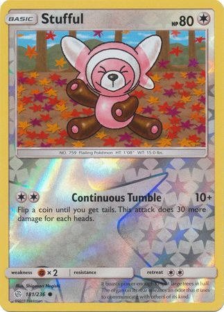 Stufful - 181/236 - Common - Reverse Holo available at 401 Games Canada