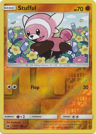 Stufful - 55/111 - Common - Reverse Holo available at 401 Games Canada