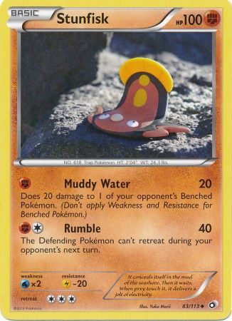 Stunfisk - 83/113 - Uncommon available at 401 Games Canada