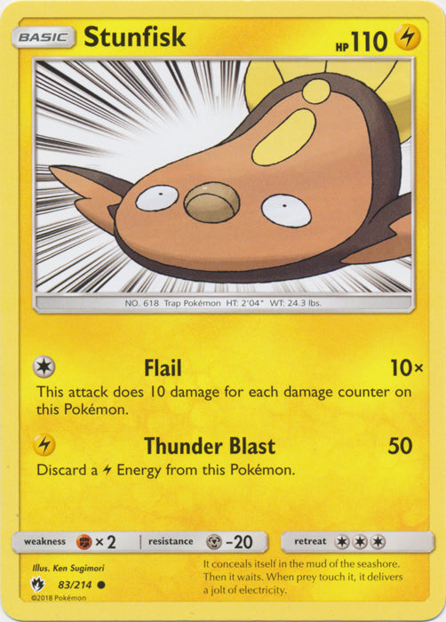 Stunfisk - 83/214 - Common available at 401 Games Canada