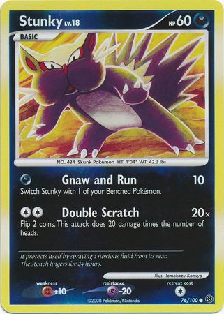 Stunky - 76/100 - Common - Reverse Holo available at 401 Games Canada