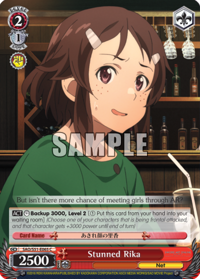 Stunned Rika - SAO/S51-E065 - Common available at 401 Games Canada