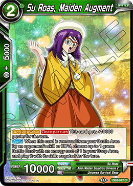 Su Roas, Maiden Augment - DB2-077 - Common available at 401 Games Canada