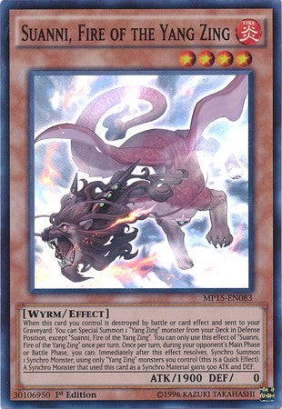 Suanni, Fire of the Yang Zing - MP15-EN083 - Super Rare - 1st Edition available at 401 Games Canada
