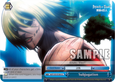 Subjugation - AOT/S35-E100 - Climax Common available at 401 Games Canada