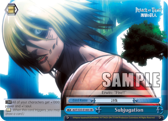 Subjugation - AOT/S35-E100S - Super Rare available at 401 Games Canada