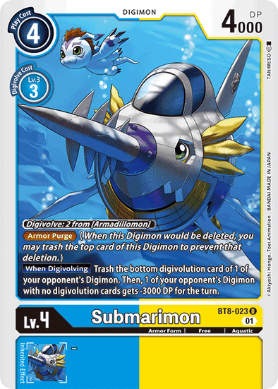 Submarimon - BT8-023 - Uncommon available at 401 Games Canada