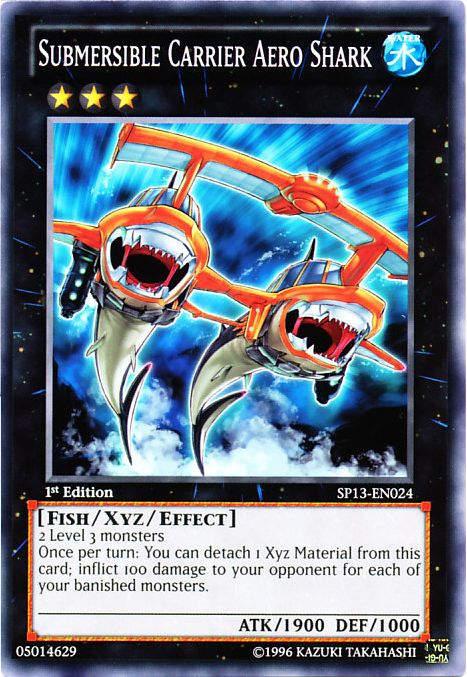 Submersible Carrier Aero Shark - SP13-EN024 - Common - 1st Edition available at 401 Games Canada