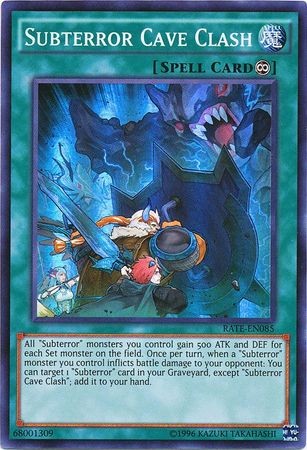 Subterror Cave Clash - RATE-EN085 - Super Rare - Unlimited available at 401 Games Canada