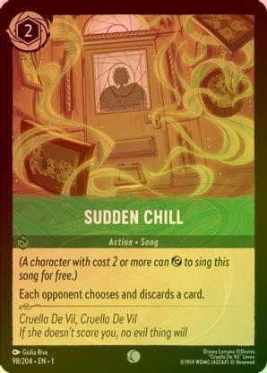 Sudden Chill - 98/204 - Common (Foil) available at 401 Games Canada