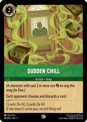 Sudden Chill - 98/204 - Common available at 401 Games Canada