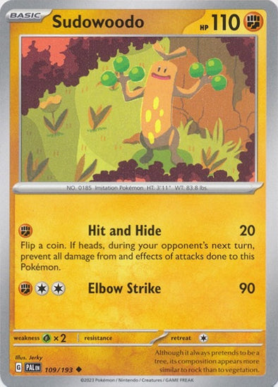 Sudowoodo - 109/193 - Uncommon available at 401 Games Canada