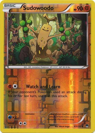 Sudowoodo - 67/122 - Uncommon - Reverse Holo available at 401 Games Canada