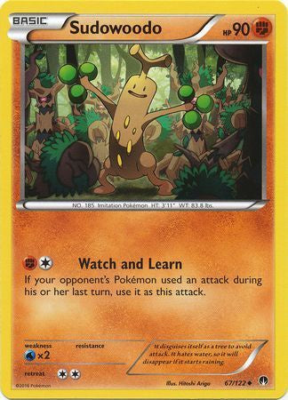 Sudowoodo - 67/122 - Uncommon available at 401 Games Canada