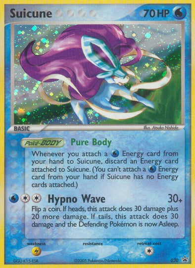 Suicune - 030 - Holo Rare available at 401 Games Canada