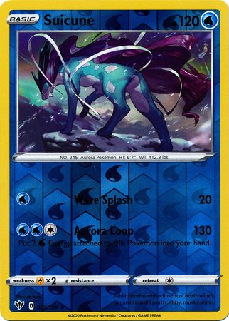 Suicune - 037/189 - Holo Rare - Reverse Holo available at 401 Games Canada