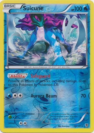 Suicune - 20/101 - Rare - Reverse Holo available at 401 Games Canada