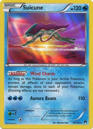 Suicune - 30/122 - Holo Rare available at 401 Games Canada