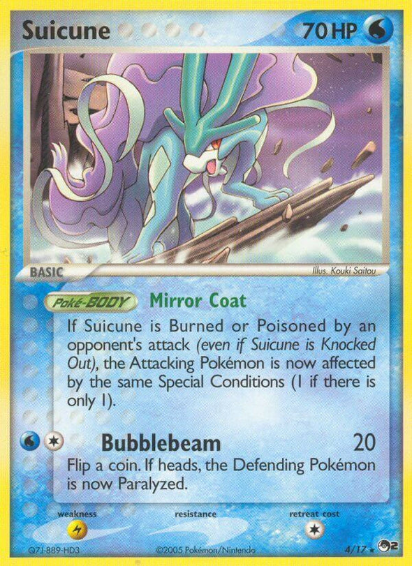 Suicune - 4/17 - Rare available at 401 Games Canada