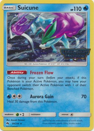 Suicune - 59/214 - Alternate Holo - Promo (Legendary Pokemon) available at 401 Games Canada