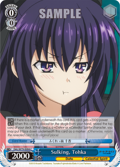 Sulking, Tohka - DAL/W79-E094 - Common available at 401 Games Canada