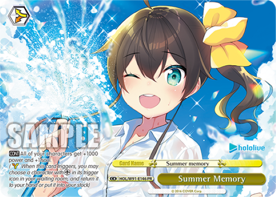 Summer Memory - HOL-W91-E146PR - Promo available at 401 Games Canada