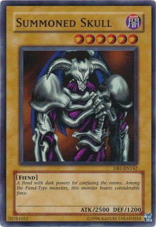 Summoned Skull - DB1-EN142 - Super Rare available at 401 Games Canada