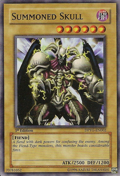 Summoned Skull - DPYG-EN002 - Super Rare - 1st Edition available at 401 Games Canada