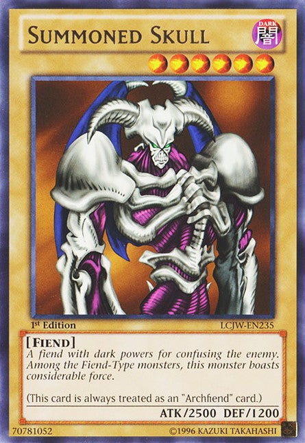 Summoned Skull - LCJW-EN235 - Rare - 1st Edition available at 401 Games Canada