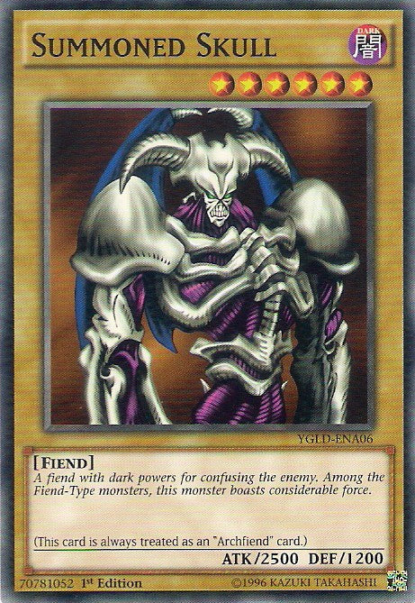 Summoned Skull - YGLD-ENA06 - Common - 1st Edition available at 401 Games Canada