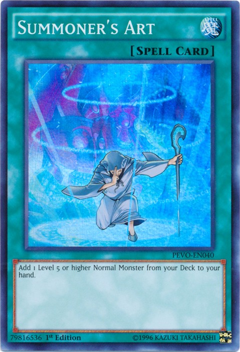 Summoner's Art - PEVO-EN040 - Super Rare - 1st Edition available at 401 Games Canada