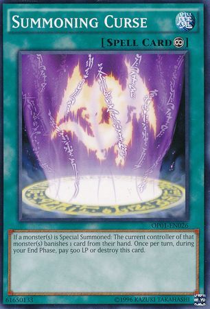 Summoning Curse - OP01-EN026 - Common available at 401 Games Canada