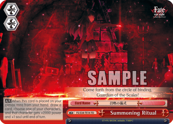 Summoning Ritual - FS/S34-TE14 - Trial Deck available at 401 Games Canada