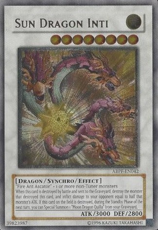 Sun Dragon Inti - ABPF-EN042 - Ultimate Rare - Unlimited available at 401 Games Canada