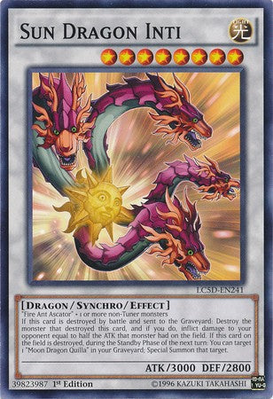 Sun Dragon Inti - LC5D-EN241 - Common - 1st Edition available at 401 Games Canada