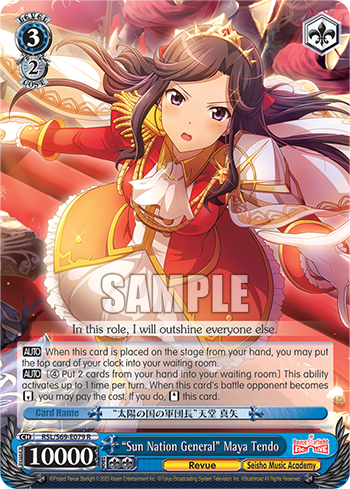 "Sun Nation General" Maya Tendo - RSL/S69-E079 - Rare available at 401 Games Canada