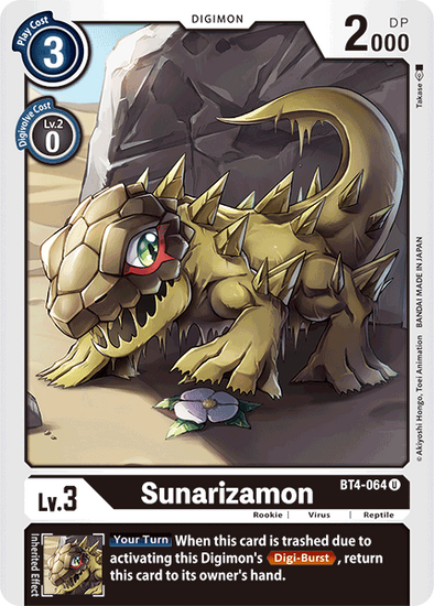 Sunarizamon - BT4-064 - Uncommon available at 401 Games Canada