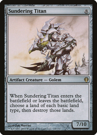 Sundering Titan (ARC118) available at 401 Games Canada