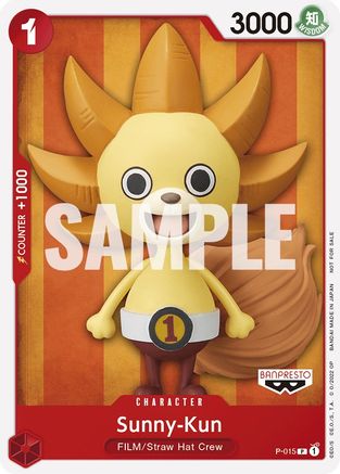 Sunny-Kun (One Piece Film Red) - P-015 - Promo available at 401 Games Canada