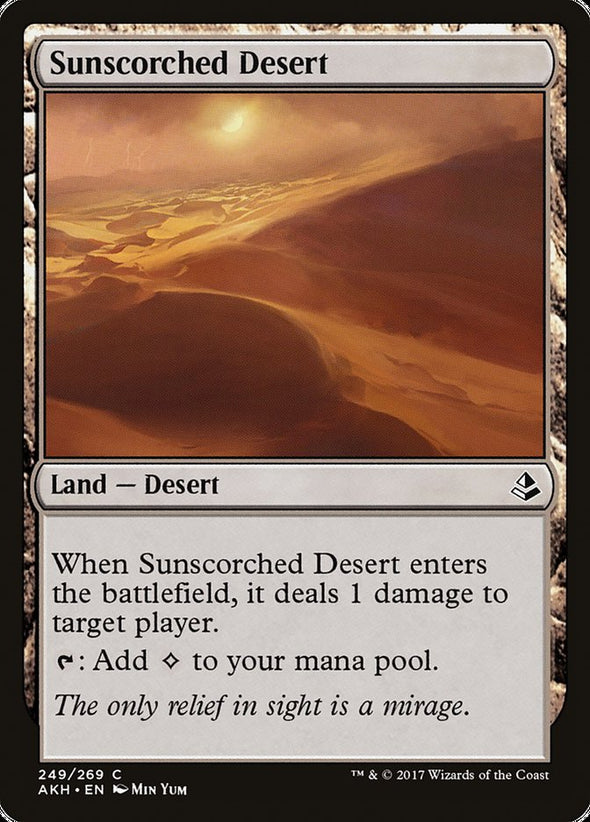 Sunscorched Desert (AKH) available at 401 Games Canada