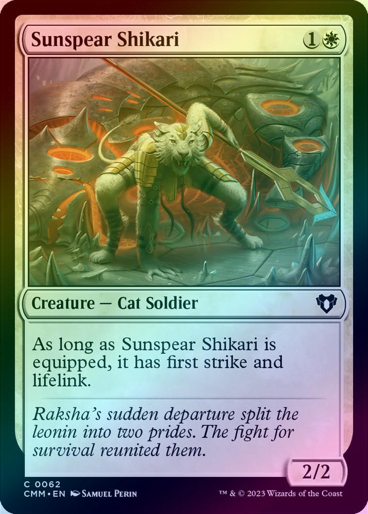 401 Games Canada - Sunspear Shikari (Foil) (CMM)
