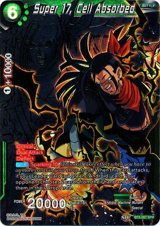 Super 17, Cell Absorbed - BT5-067 - Special Rare (SPR) available at 401 Games Canada